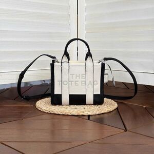 Auth NWT $475 Marc Jacobs The ColorBlock Leather Mini Tote-Multi~NEW Arrival